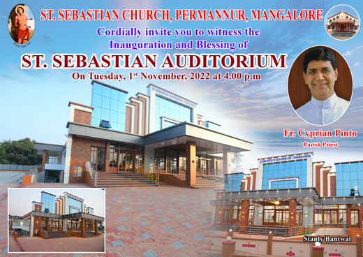 St Sebastian Auditorium, Permannur